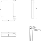 Beki Tall Basin Mixer