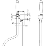 Mica Heritage Hand Shower