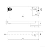 Cresta Swivel Bath Spout