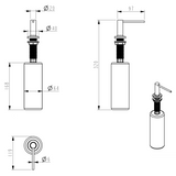 Mica Invisible Soap Dispenser