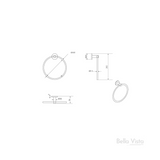 LVB Mica Hand Towel Ring