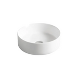 Artis 88 Basin - 360mm x 360mm x 120mm - Matte White with Straight Edge