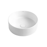 Marlo Round 400x400x125 Fluted Basin