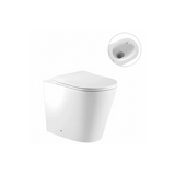 Zero Extra High Rimless Whirlpool Flush Floor Pan