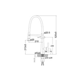 Zenon Pull-Out Sink Mixer