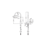 Mica Pull-Out Cone Sink Mixer