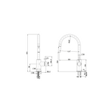 Mica Pull-Out Sink Mixer