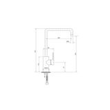 Raco Soft Square Sink Mixer