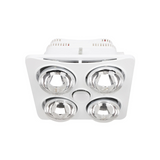 Mercator Arsene Quattro 3-in-1 Bathroom Heater with Exhaust Fan & LED Light