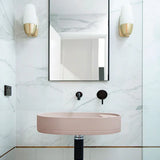 SHELF OVAL BASIN-WALL MOUNT