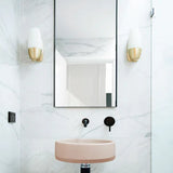 BOWL BASIN TWO TONE-WALL HUNG