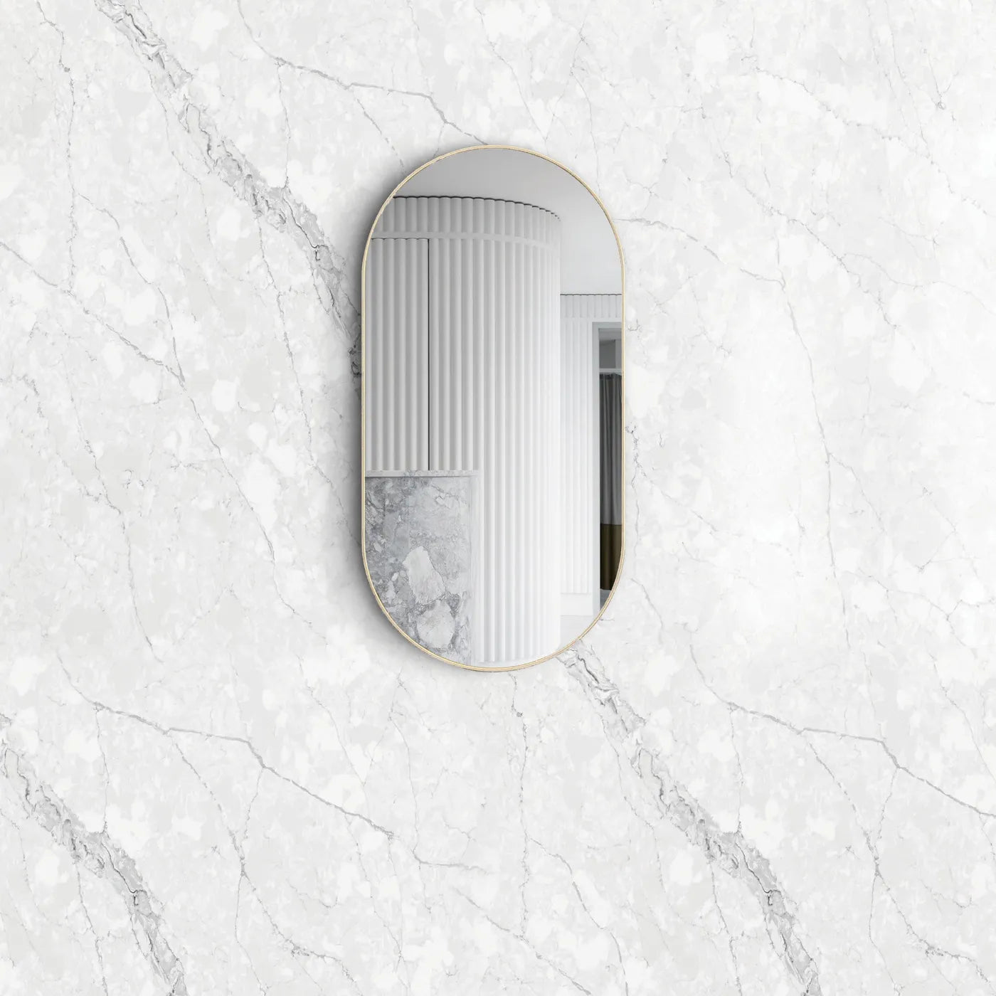 Noosa Metal Frame Mirror
