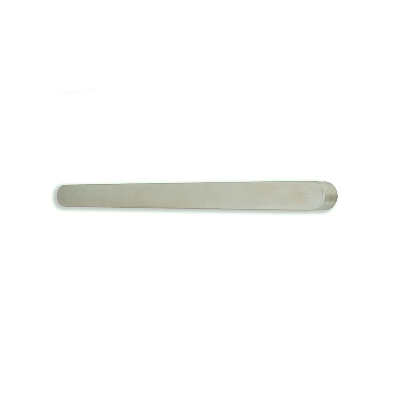 Non heated single flat faced bar with curved fixing arm