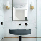 SHELF OVAL BASIN-WALL MOUNT