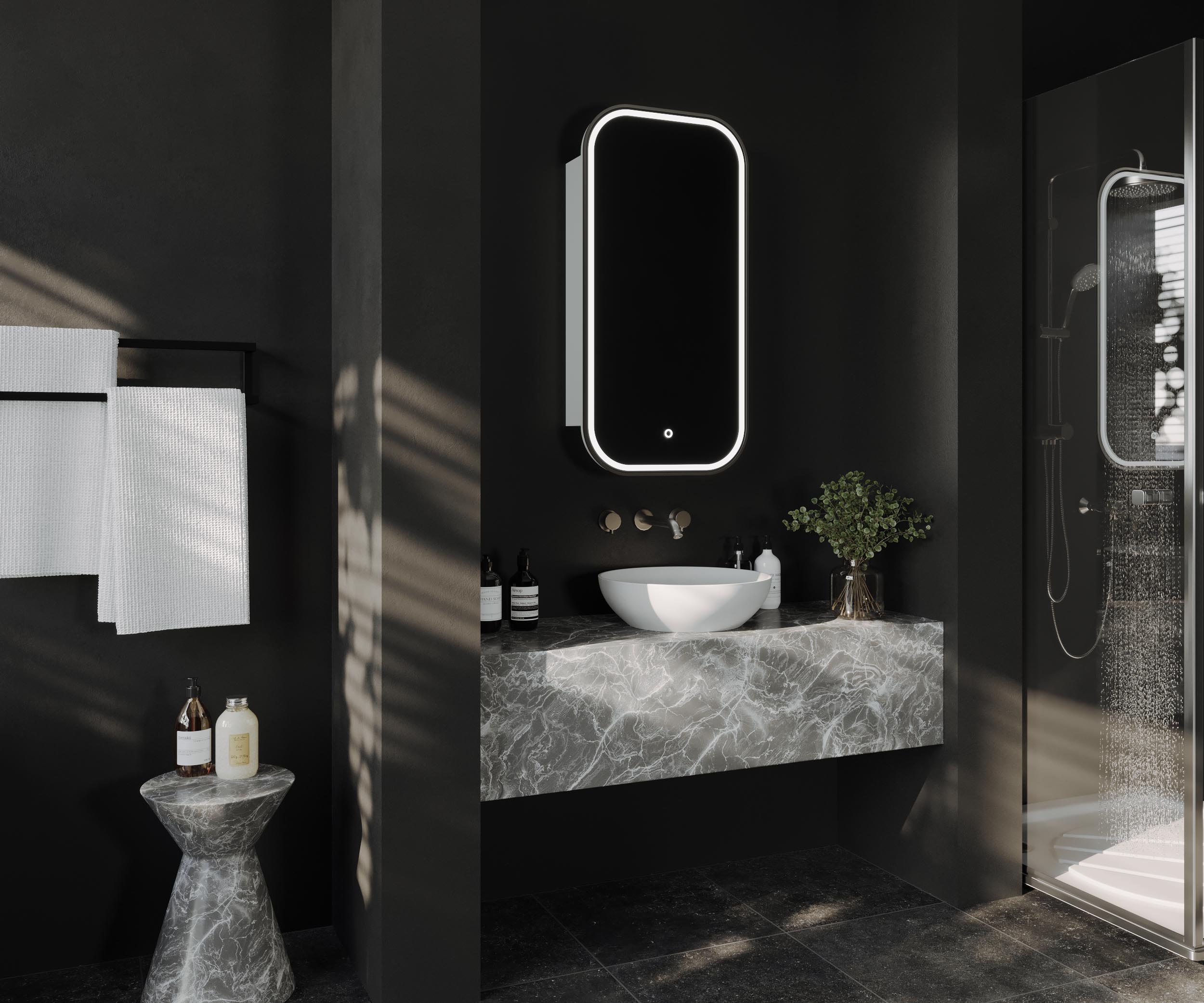 PIAZZA: LED RECTANGLE SHAVING CABINET