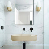 SHELF OVAL BASIN-WALL MOUNT