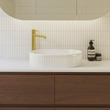 Oval Flute Basin