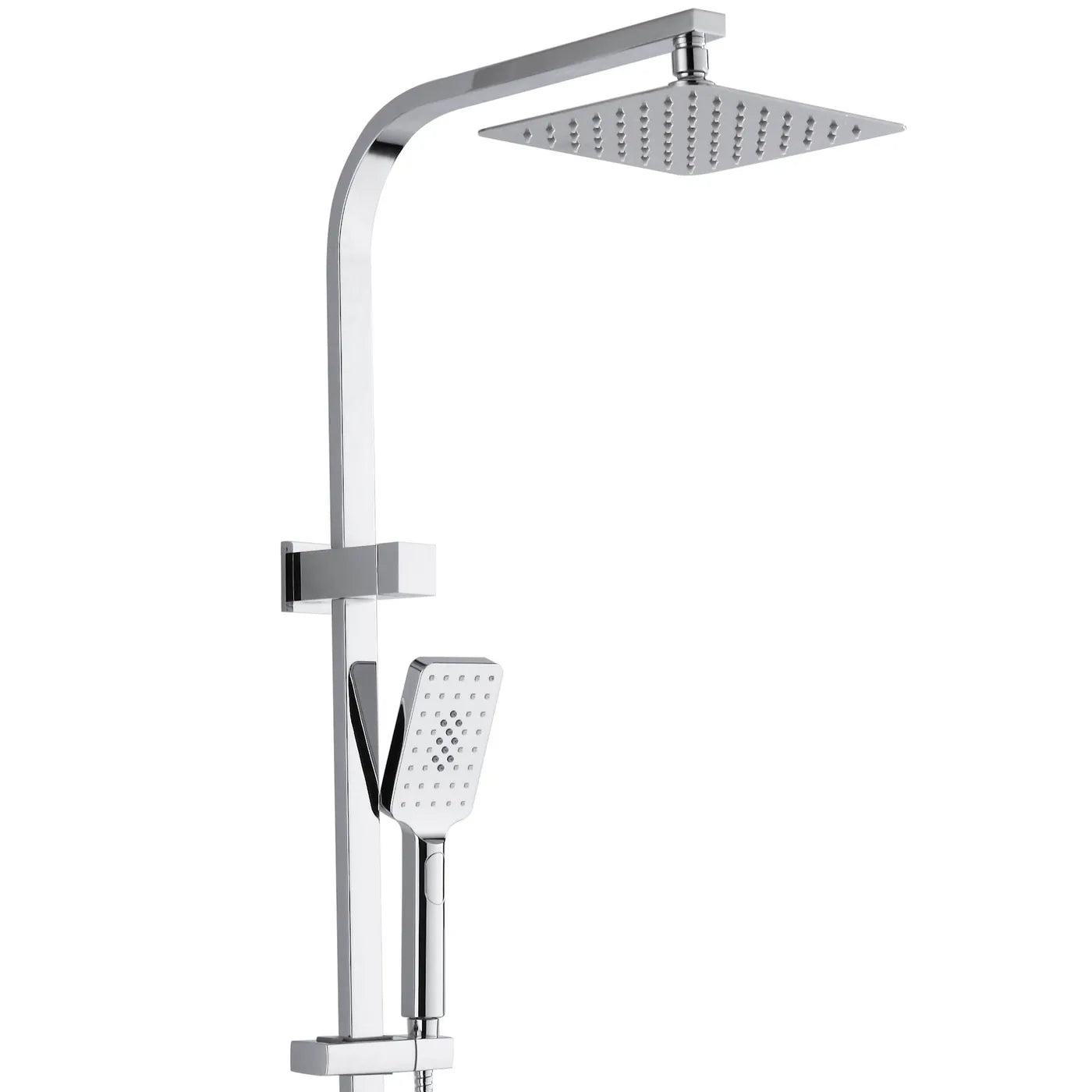 Taran Twin Shower On Rail Top Inlet Square