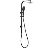 Taran Twin Shower On Rail Top Inlet Square