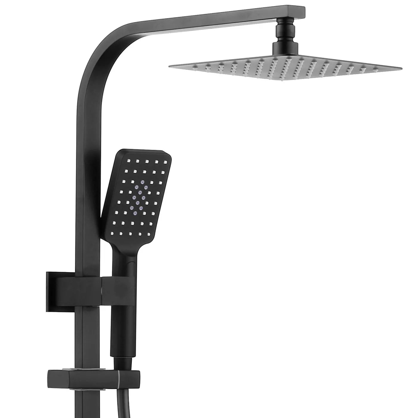 Taran Twin Shower On Rail Top Inlet Square