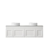Hampton Mark II 1500mm Satin White Wall Hung Vanity