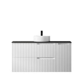 Noosa 1200mm Satin White Wall Hung Vanity