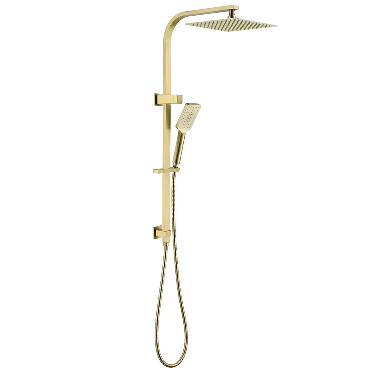 Taran Twin Shower On Rail Top Inlet Square