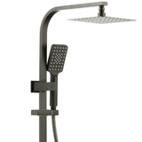 Taran Twin Shower On Rail Top Inlet Square