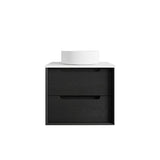Byron 600mm Black Oak Wall Hung Vanity