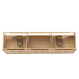 Byron Fluted 1800mm Woodland Oak Wall Hung Vanity
