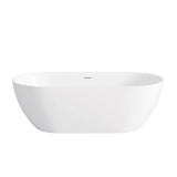 Attica Manolo Freestanding Bath with Overflow