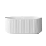 Attica Havana Freestanding Fluted Bath with Overflow