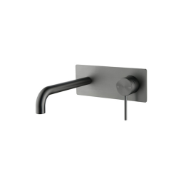 Mica Wall-Spout Combo – Curved Spout – 1P – TRIM KIT ONLY