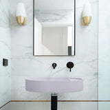 SHELF OVAL BASIN-WALL MOUNT