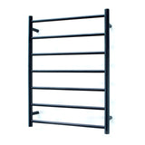Low Voltage Heated Round Ladder 600 x 800 mm Matt Black