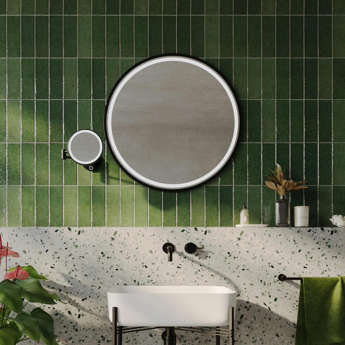 ILLUSION LED MAGNIFYING MIRROR