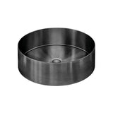 Lavello Round Steel Bathroom Basin 380 x 110