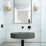 SHELF OVAL BASIN-WALL MOUNT