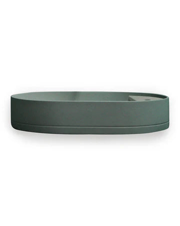 SHELF OVAL BASIN-SURFACE MOUNT
