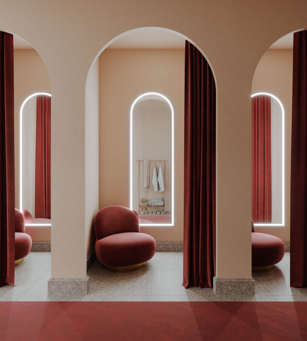 GREAT GREAT ARCH FULL-LENGTH LED MIRROR