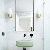 BOWL BASIN TWO TONE-WALL HUNG