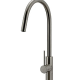 Round Piccola Pull Out Kitchen Mixer Tap