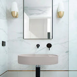 SHELF OVAL BASIN-WALL MOUNT