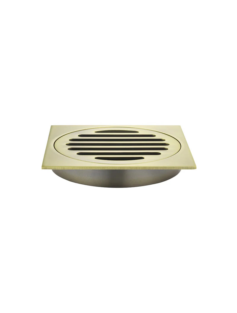 Square Floor Grate Shower Drain 100mm outlet