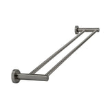 Round Double Towel Rail 600mm