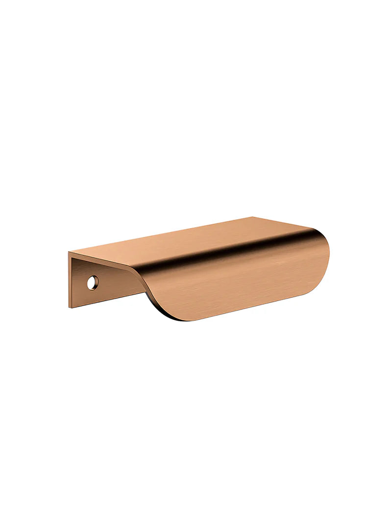 Öppen Edge-Pull Cabinet Handle (Brushed)