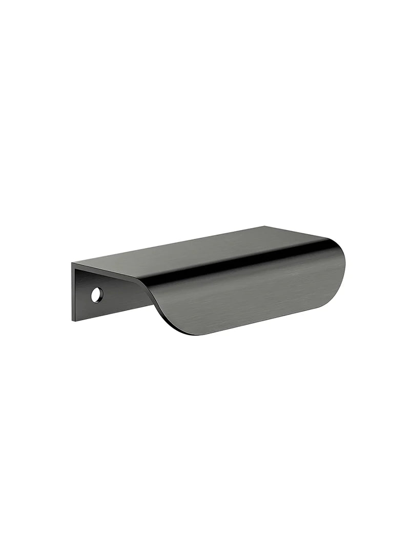 Öppen Edge-Pull Cabinet Handle (Brushed)
