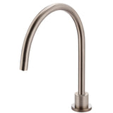 Round Gooseneck High-Rise Swivel Hob Spout