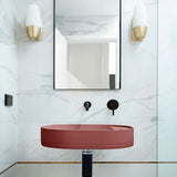 SHELF OVAL BASIN-WALL MOUNT