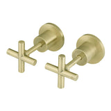 Round Cross Handle Jumper Valve Wall Top Assemblies
